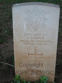 Dar Es Salaam War Cemetery - Couper, J